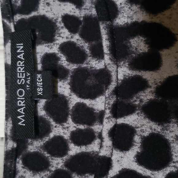 NWOT Mario Serrani Italy Leopard Print Top - Picture 2 of 4